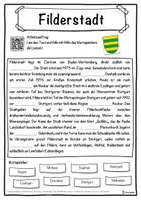 Vorschau - Unterrichtsreihen - Filderstadt Lückentext mit Wortspeicher Hörverstehen und Suchsel - Seite 1