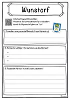 Vorschau - Unterrichtsreihen - Wunstorf Lückentext mit Wortspeicher Hörverstehen und Suchsel - Seite 3