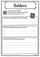 Vorschau - Unterrichtsreihen - Geldern Lückentext mit Wortspeicher Hörverstehen und Suchsel - Seite 3