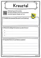 Vorschau - Unterrichtsreihen - Kreuztal Lückentext mit Wortspeicher Hörverstehen und Suchsel - Seite 3