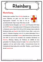 Vorschau - Unterrichtsreihen - Rheinberg Lückentext mit Wortspeicher Hörverstehen und Suchsel - Seite 2