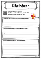 Vorschau - Unterrichtsreihen - Rheinberg Lückentext mit Wortspeicher Hörverstehen und Suchsel - Seite 3