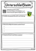 Vorschau - Unterrichtsreihen - Unterschleißheim Lückentext mit Wortspeicher Hörverstehen und Suchsel - Seite 3