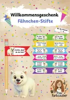 Vorschau - Anderer Materialtyp - Eisbärenklasse Willkommensgeschenk Fähnchen Stifte Eisbär - Deckblatt