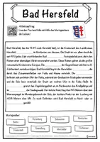 Vorschau - Unterrichtsreihen - Bad Hersfeld Lückentext mit Wortspeicher Hörverstehen und Suchsel - Seite 1