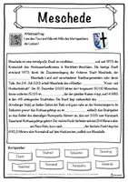 Vorschau - Unterrichtsreihen - Meschede Lückentext mit Wortspeicher Hörverstehen und Suchsel - Seite 1