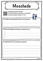 Vorschau - Unterrichtsreihen - Meschede Lückentext mit Wortspeicher Hörverstehen und Suchsel - Seite 3
