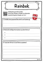Vorschau - Unterrichtsreihen - Reinbek Lückentext mit Wortspeicher Hörverstehen und Suchsel - Seite 3