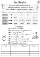 Vorschau - Arbeitsblätter - Logicals Obst und Gemüse | Logikrätsel für die Grundschule inkl. Lösungen - Seite 3