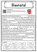 Vorschau - Unterrichtsreihen - Baunatal Lückentext mit Wortspeicher Hörverstehen und Suchsel - Seite 1