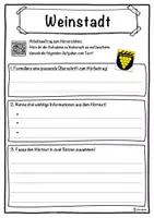Vorschau - Unterrichtsreihen - Weinstadt Lückentext mit Wortspeicher Hörverstehen und Suchsel - Seite 3