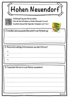 Vorschau - Unterrichtsreihen - Hohen Neuendorf Lückentext mit Wortspeicher Hörverstehen und Suchsel - Seite 3