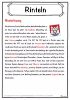 Vorschau - Unterrichtsreihen - Rinteln Lückentext mit Wortspeicher Hörverstehen und Suchsel - Seite 2