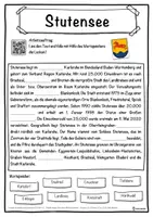 Vorschau - Unterrichtsreihen - Stutensee Lückentext mit Wortspeicher Hörverstehen und Suchsel - Seite 1