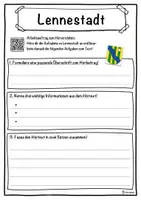 Vorschau - Unterrichtsreihen - Lennestadt Lückentext mit Wortspeicher Hörverstehen und Suchsel - Seite 3