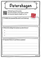 Vorschau - Unterrichtsreihen - Petershagen Lückentext mit Wortspeicher Hörverstehen und Suchsel - Seite 3