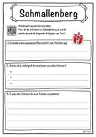 Vorschau - Unterrichtsreihen - Schmallenberg Lückentext mit Wortspeicher Hörverstehen und Suchsel - Seite 3