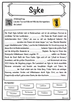 Vorschau - Unterrichtsreihen - Syke Lückentext mit Wortspeicher Hörverstehen und Suchsel - Seite 1