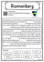 Vorschau - Unterrichtsreihen - Ronnenberg Lückentext mit Wortspeicher Hörverstehen und Suchsel - Seite 1