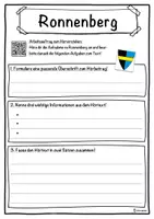Vorschau - Unterrichtsreihen - Ronnenberg Lückentext mit Wortspeicher Hörverstehen und Suchsel - Seite 3