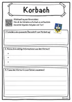 Vorschau - Unterrichtsreihen - Korbach Lückentext mit Wortspeicher Hörverstehen und Suchsel - Seite 3
