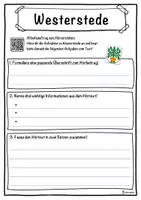 Vorschau - Unterrichtsreihen - Westerstede Lückentext mit Wortspeicher Hörverstehen und Suchsel - Seite 3