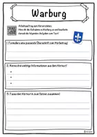 Vorschau - Unterrichtsreihen - Warburg Lückentext mit Wortspeicher Hörverstehen und Suchsel - Seite 3