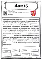 Vorschau - Unterrichtsreihen - Neusäß Lückentext mit Wortspeicher Hörverstehen und Suchsel - Seite 1