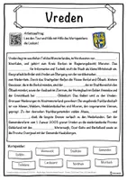 Vorschau - Unterrichtsreihen - Vreden Lückentext mit Wortspeicher Hörverstehen und Suchsel - Seite 1