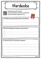 Vorschau - Unterrichtsreihen - Herdecke Lückentext mit Wortspeicher Hörverstehen und Suchsel - Seite 3