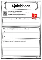 Vorschau - Unterrichtsreihen - Quickborn Lückentext mit Wortspeicher Hörverstehen und Suchsel - Seite 3