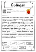 Vorschau - Unterrichtsreihen - Büdingen Lückentext mit Wortspeicher Hörverstehen und Suchsel - Seite 1