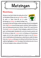 Vorschau - Unterrichtsreihen - Metzingen Lückentext mit Wortspeicher Hörverstehen und Suchsel - Seite 2
