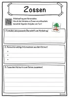 Vorschau - Unterrichtsreihen - Zossen Lückentext mit Wortspeicher Hörverstehen und Suchsel - Seite 3