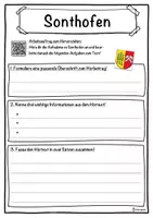 Vorschau - Unterrichtsreihen - Sonthofen Lückentext mit Wortspeicher Hörverstehen und Suchsel - Seite 3