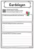 Vorschau - Unterrichtsreihen - Gardelegen Lückentext mit Wortspeicher Hörverstehen und Suchsel - Seite 3