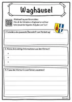 Vorschau - Unterrichtsreihen - Waghäusel Lückentext mit Wortspeicher Hörverstehen und Suchsel - Seite 3