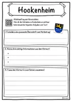 Vorschau - Unterrichtsreihen - Hockenheim Lückentext mit Wortspeicher Hörverstehen und Suchsel - Seite 3