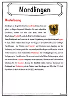 Vorschau - Unterrichtsreihen - Nördlingen Lückentext mit Wortspeicher Hörverstehen und Suchsel - Seite 2