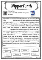 Vorschau - Unterrichtsreihen - Wipperfürth Lückentext mit Wortspeicher Hörverstehen und Suchsel - Seite 1