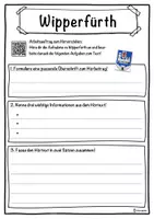 Vorschau - Unterrichtsreihen - Wipperfürth Lückentext mit Wortspeicher Hörverstehen und Suchsel - Seite 3