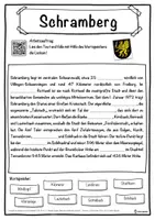 Vorschau - Unterrichtsreihen - Schramberg Lückentext mit Wortspeicher Hörverstehen und Suchsel - Seite 1