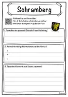 Vorschau - Unterrichtsreihen - Schramberg Lückentext mit Wortspeicher Hörverstehen und Suchsel - Seite 3