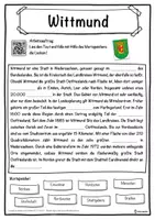 Vorschau - Unterrichtsreihen - Wittmund Lückentext mit Wortspeicher Hörverstehen und Suchsel - Seite 1