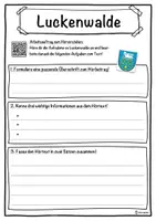 Vorschau - Unterrichtsreihen - Luckenwalde Lückentext mit Wortspeicher Hörverstehen und Suchsel - Seite 3