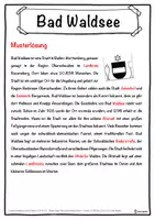 Vorschau - Unterrichtsreihen - Bad Waldsee Lückentext mit Wortspeicher Hörverstehen und Suchsel - Seite 2