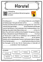 Vorschau - Unterrichtsreihen - Hörstel Lückentext mit Wortspeicher Hörverstehen und Suchsel - Seite 1
