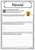 Vorschau - Unterrichtsreihen - Hörstel Lückentext mit Wortspeicher Hörverstehen und Suchsel - Seite 3
