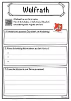 Vorschau - Unterrichtsreihen - Wülfrath Lückentext mit Wortspeicher Hörverstehen und Suchsel - Seite 3