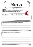 Vorschau - Unterrichtsreihen - Werdau Lückentext mit Wortspeicher Hörverstehen und Suchsel - Seite 3